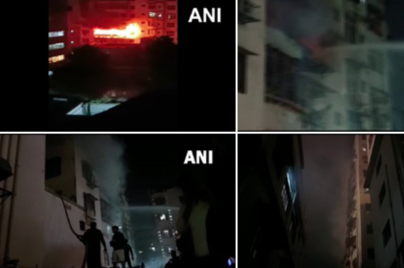14 killed in massive fire at Jharkhand Dhanbad's Ashirwad Tower