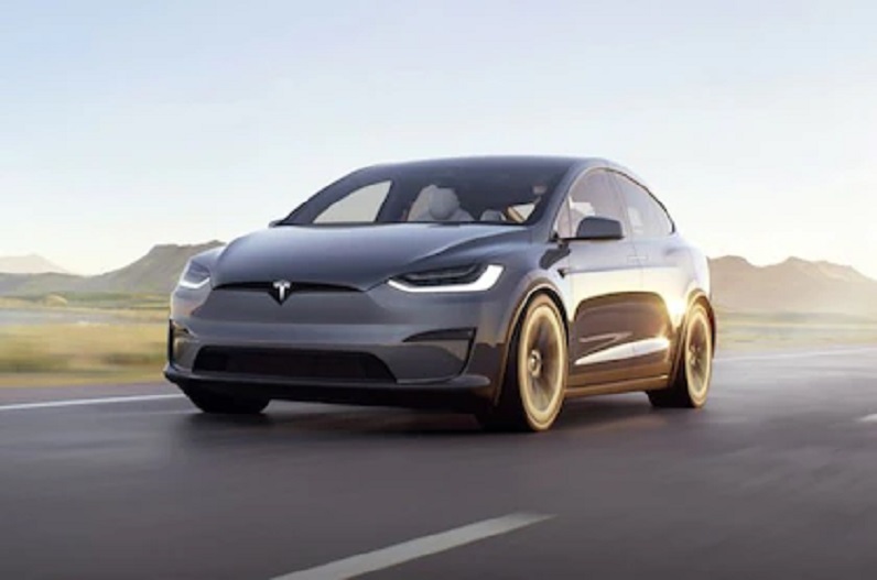 Electric car company Tesla Model Y