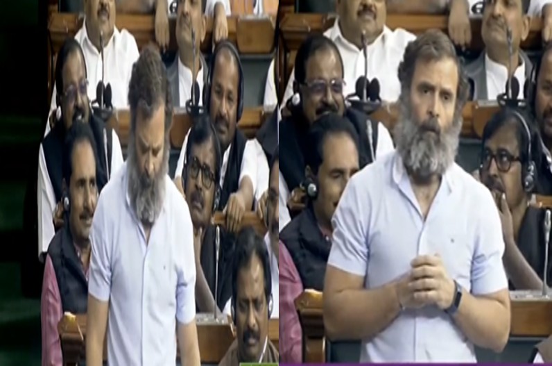 Rahul Gandhi targets PM Modi and Adani in Parliament