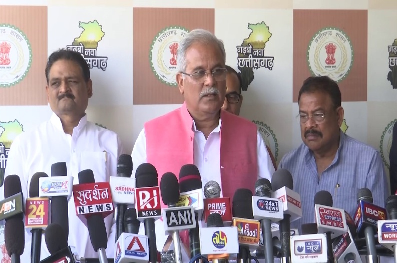 CM Bhupesh Baghel accuses BJP for not signing reservation bill