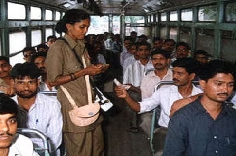 Conductor Bharti in UP Roadways