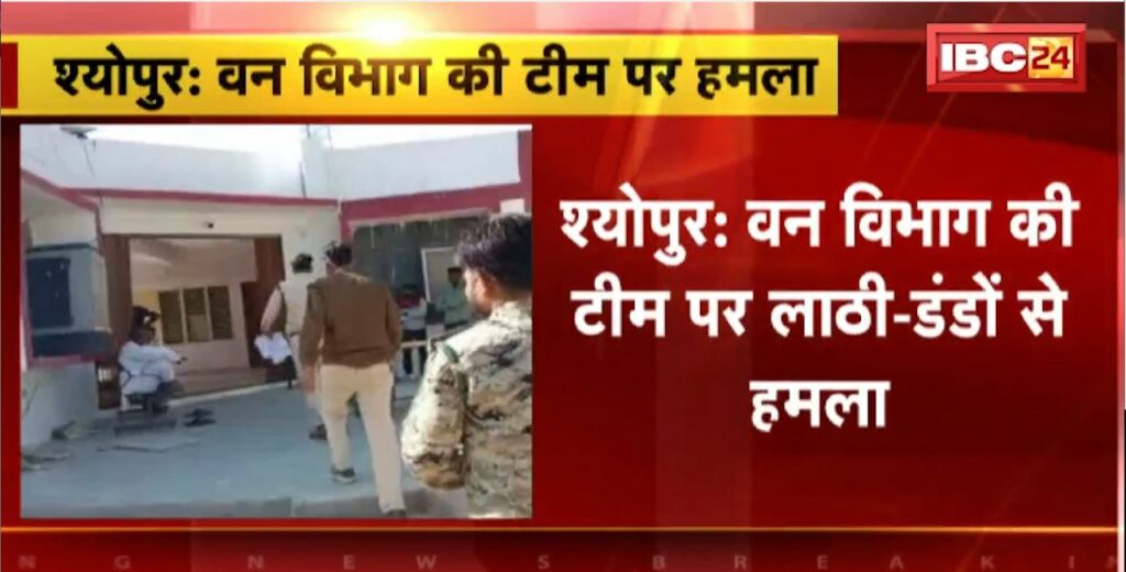 Forest department team attacked in Sheopur
