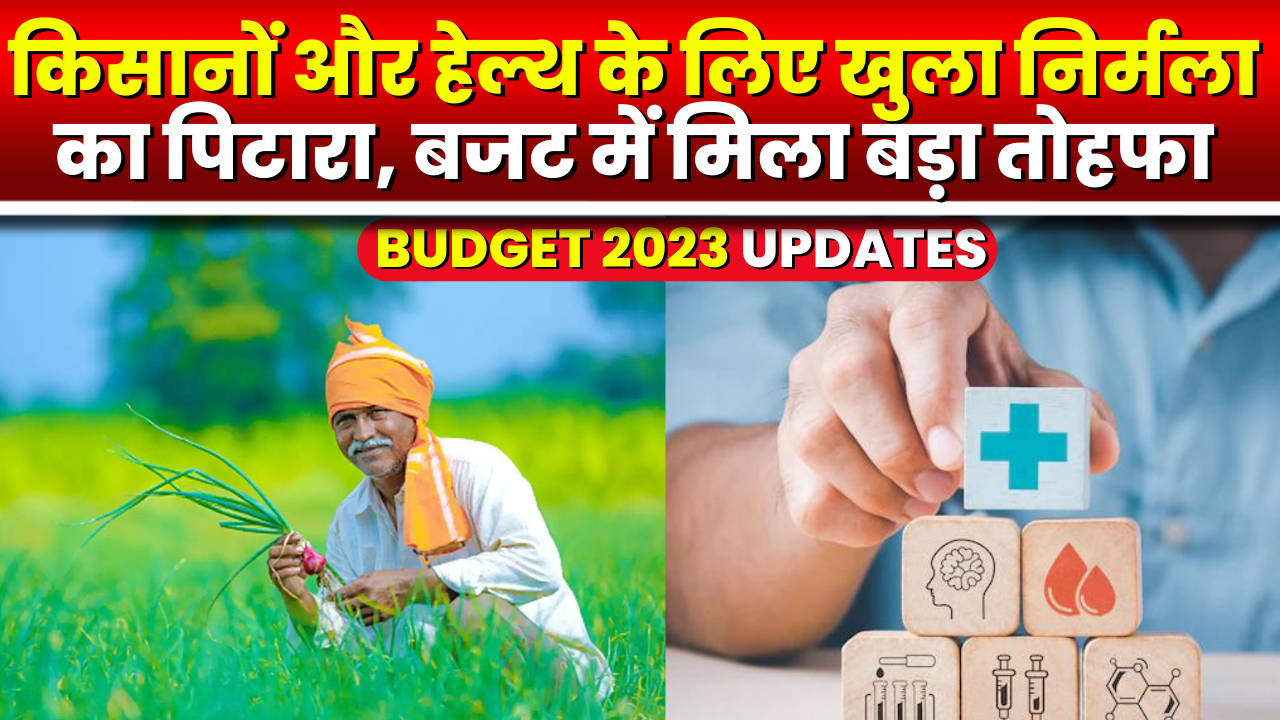 union budget news for health Sector : किसानों और हेल्थ के लिए खुला निर्मला का पिटारा | बजट में मिला बड़ा तोहफा