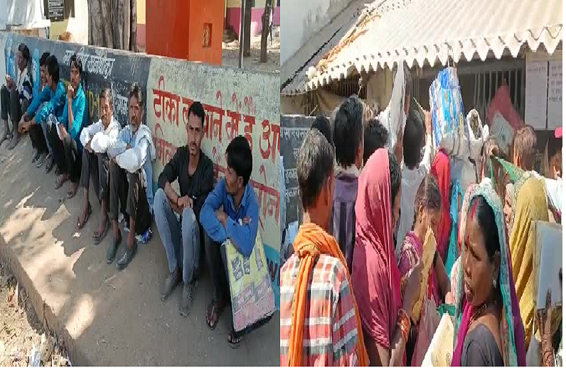 Narsinghpur News : दो माह से राशन नहीं आने पर मच रही भगदड़, मजदूरी छोड़कर दुकानों के चक्कर काट रहे हितग्राही