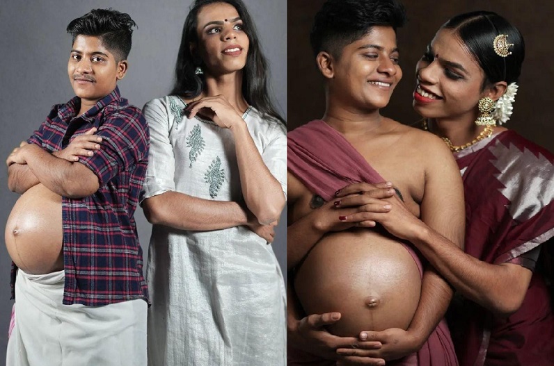 India's first transmail pregnant