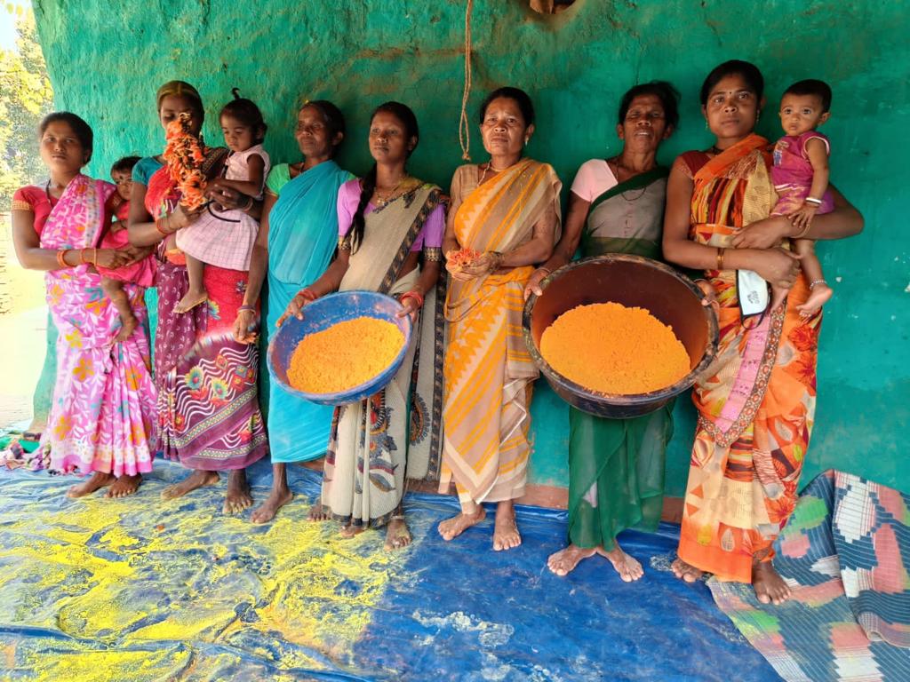 Women of Darbha Valley will shine with natural colors on Holi...