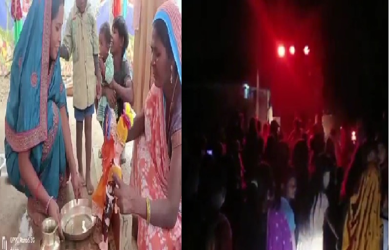 The whole village participated in the unique wedding of Gudde Gudiya