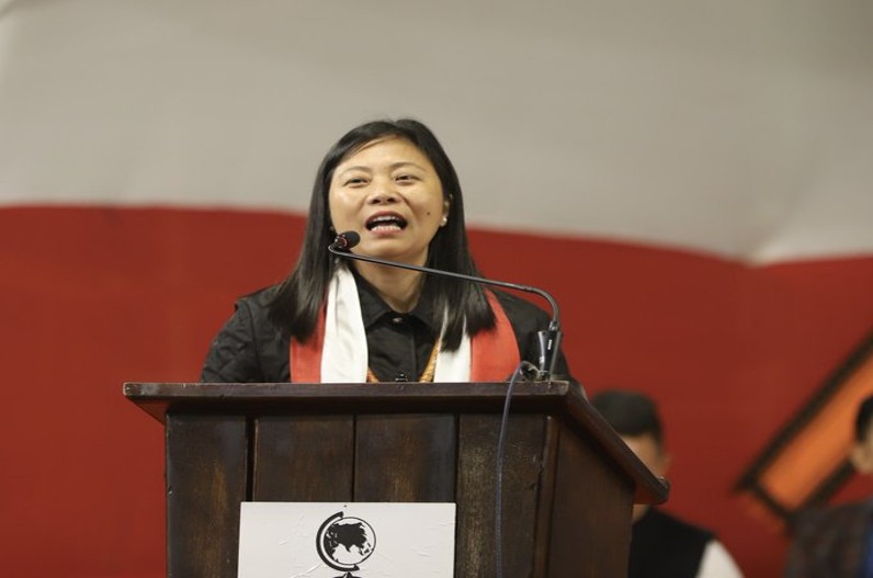 First woman legislator in Nagaland