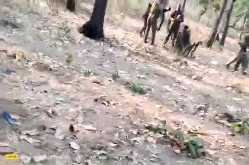 Video of Naxalite and police encounter