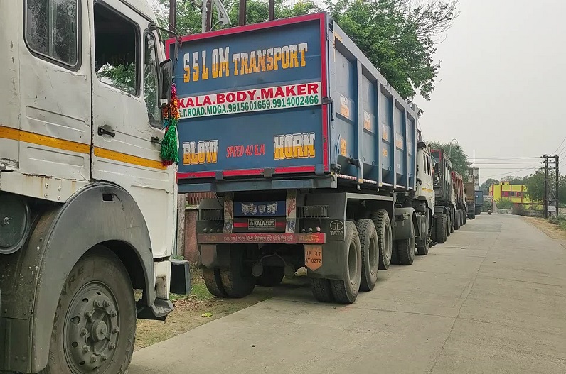 Action on 15 coal vehicles for taking the vehicle on VIP road despite the prescribed route