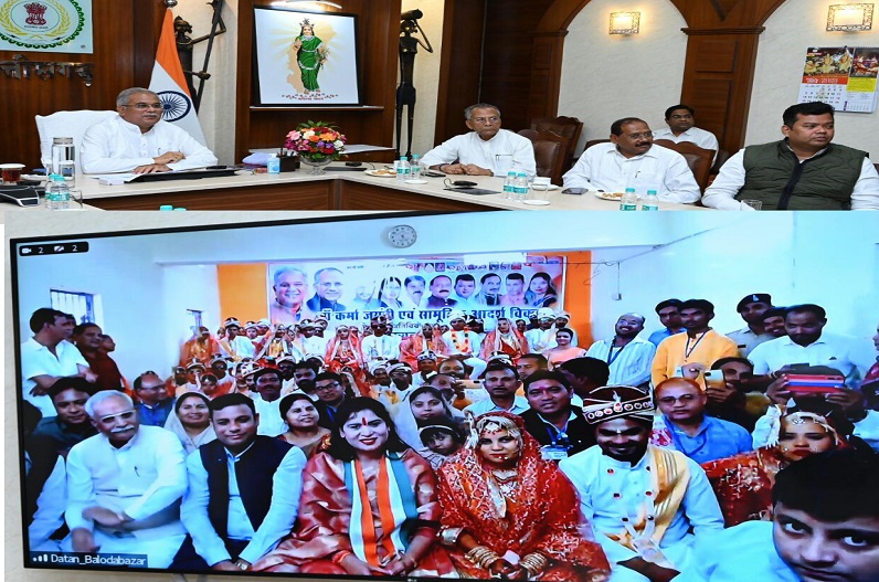 CM Bhupesh participated in Mata Karma Jayanti