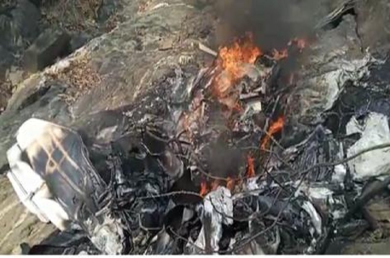 plane crash in Balaghat