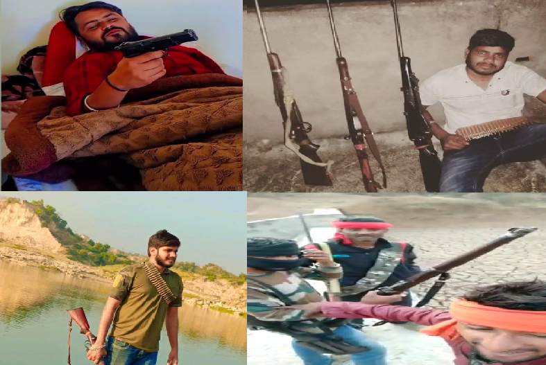 Morena News: बदमाशों को मिल रहा पुलिस का संरक्षण..! बेखौफ होकर दनादन चला रहे गोलियां, ग्रामीण लगा रहे गंभीर आरोप