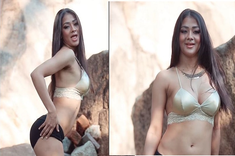 bikini girl namrata malla sexy dance video viral