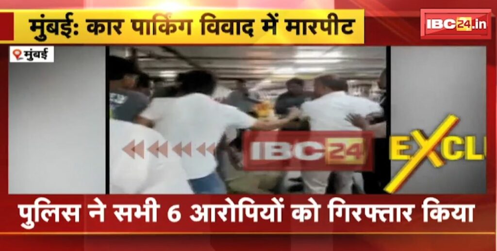 Cab driver thrashed at Mumbai airport VIdeo