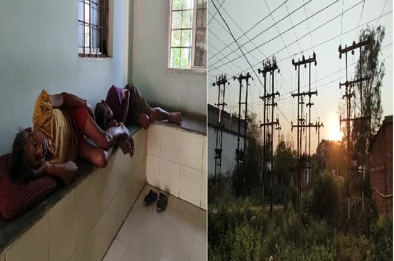 Amidst the scorching sun and humid heat, unannounced power cuts made life difficult