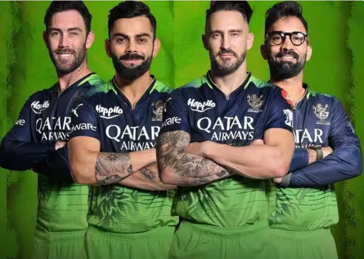 रेड के बजाये ग्रीन जर्सी में नजर आएगी RCB की टीम, जानें क्या हैं इस प्रयोग के पीछे की असल वजह