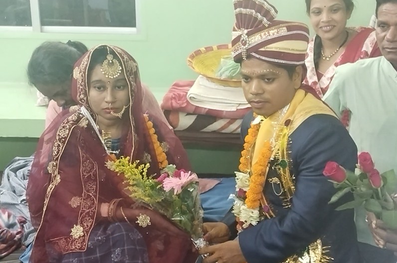 Marriage in hospital