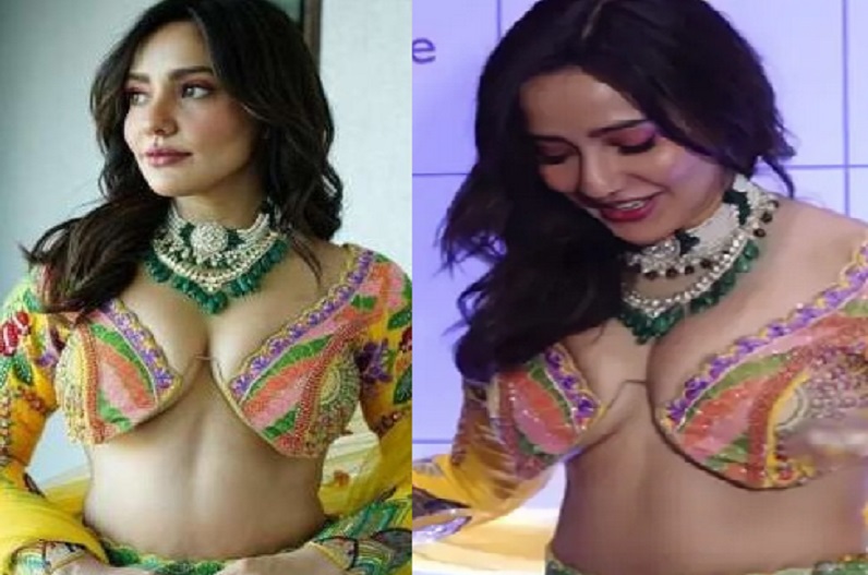 sexy video of neha sharma in yellow lehenga