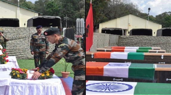 Tribute to Indian Army soldiers martyred in Poonch terror attack