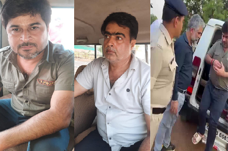 The accused involved in the business of banned gutkha and drugs arrested