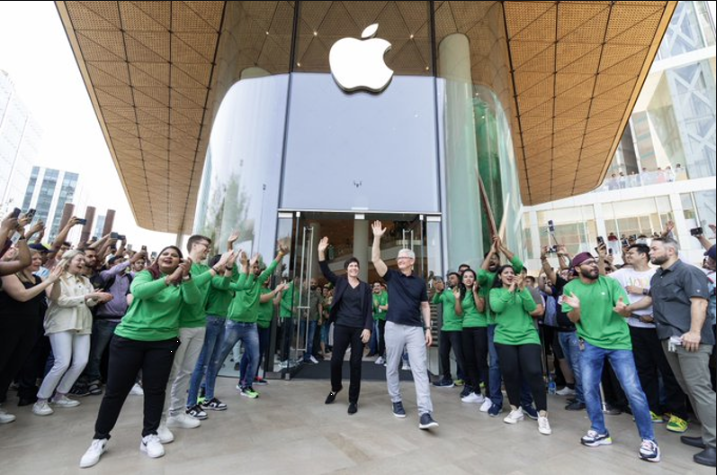 India got its first Apple Store