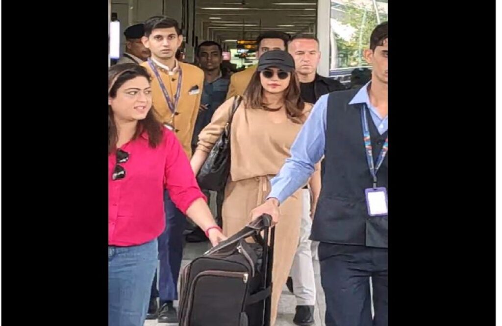 Priyanka Chopra Jonas arrives in Delhi to attend sister Parineeti Chopra's engagement