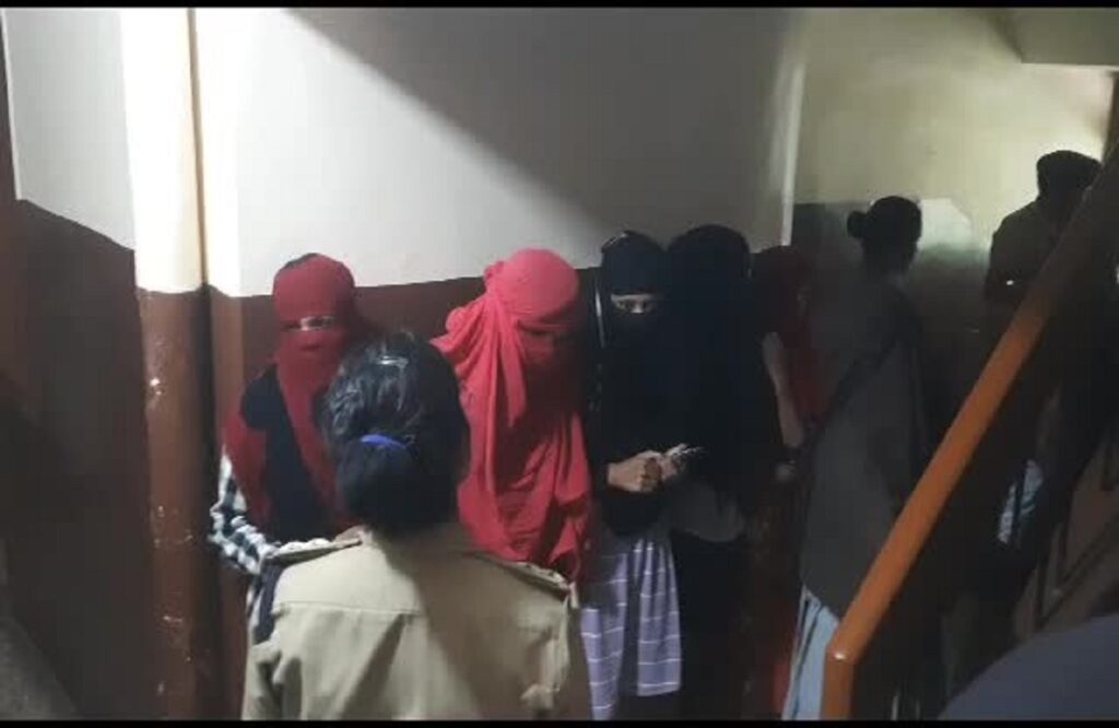 Police arrested eight couples found in objectionable condition in hotel