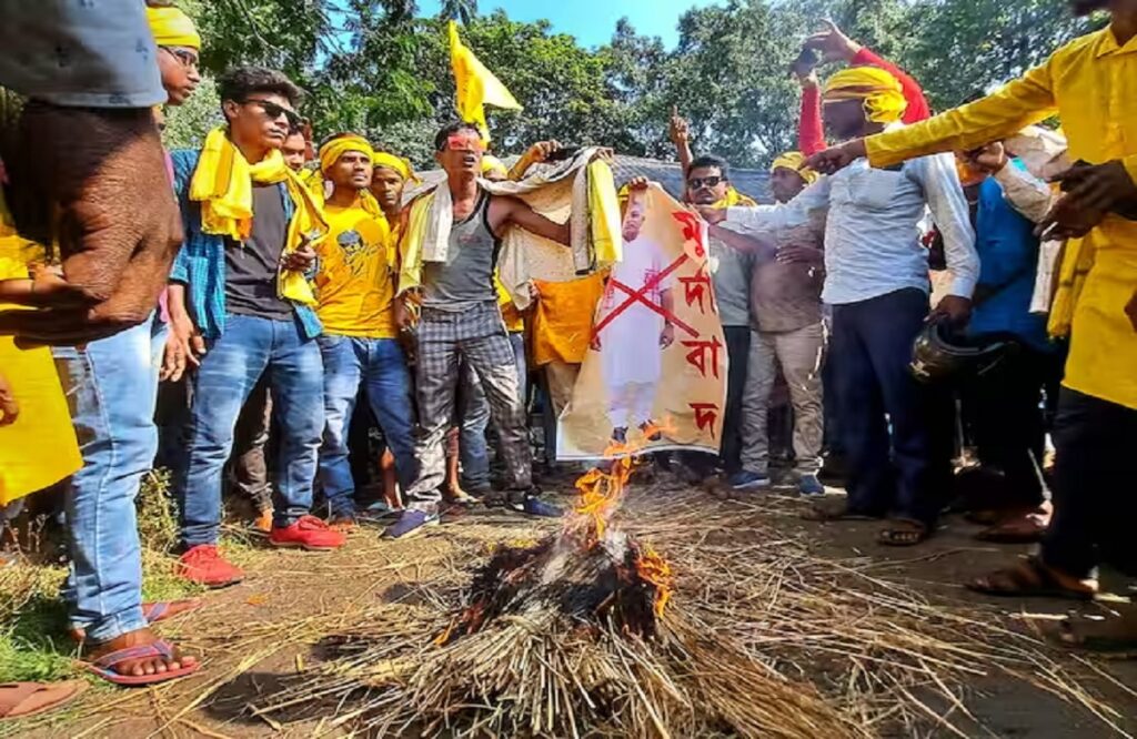 Attack on Dilip Ghosh House