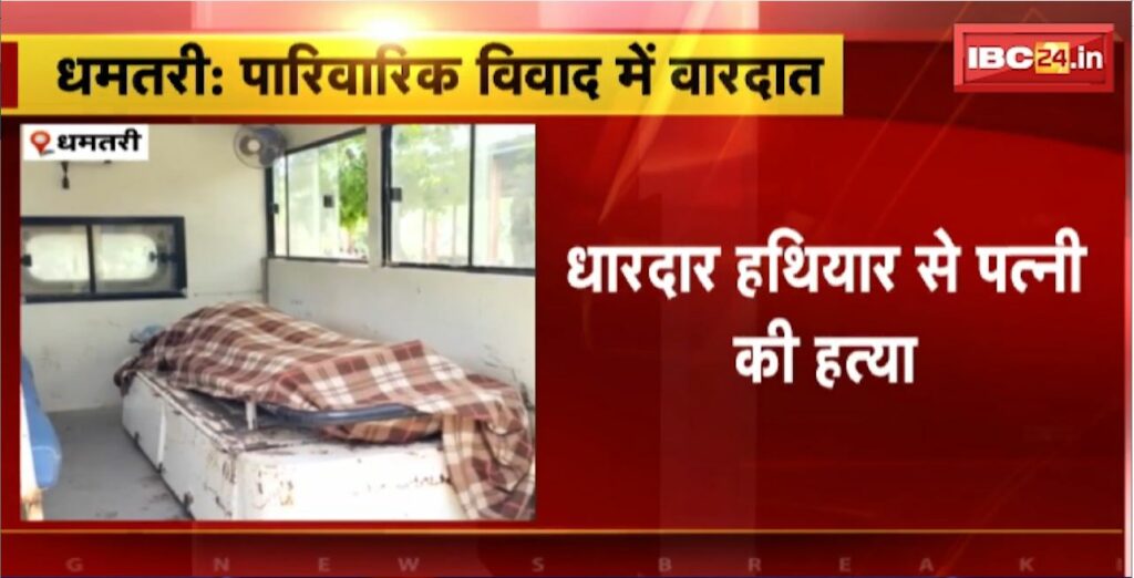 Dhamtari Murder News