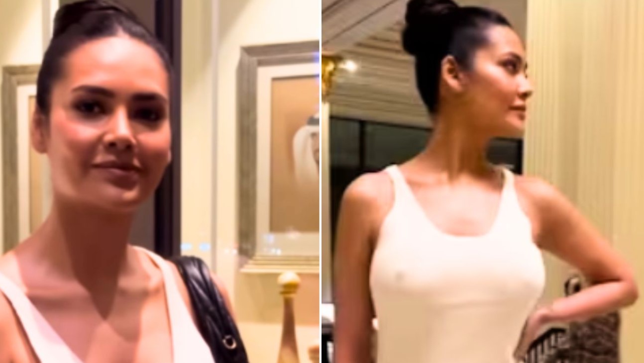 Isha Gupta हुई Oops Moment का शिकार, बिना ब्रा के बॉडीकॉन ड्रेस पहनना पड़ गया भारी, देखिए वीडियो