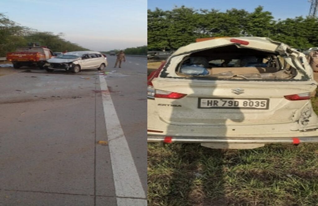 Road Accident in Yamuna Expressway