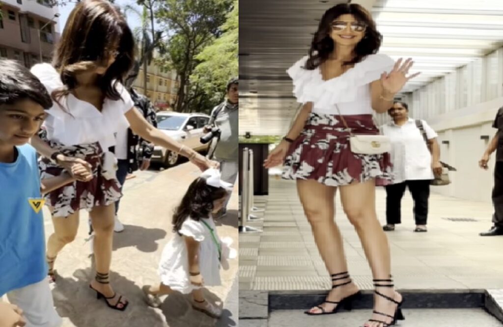Shilpa Shetty wore sandals worth 1.5 lakhs