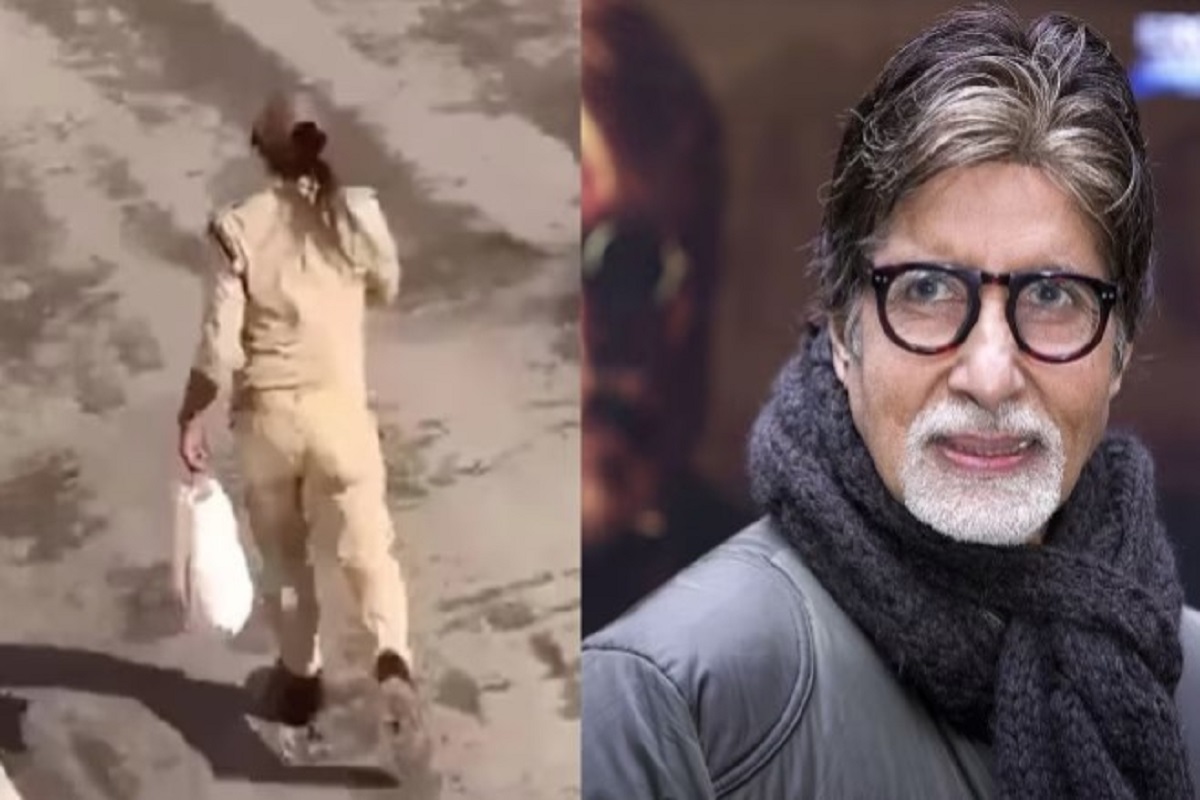 अमिताभ बच्चन ने शेयर किया चुटिया से पंखा चलाते शख्स का फनी वीडियो, देखकर आप भी नहीं रोक पाएंगे अपनी हंसी