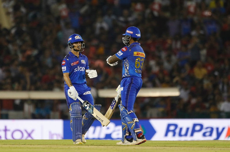 MI vs PBKS IPL 2023 : मुंबई पलटन ने मारी बाजी, पंजाब किंग्स को 6 विकेट से चटाई धूल, सूर्या और किशन ने खेली शानदार पारी