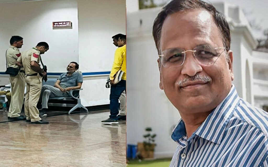 Satyendar Jain admitted in Hospital