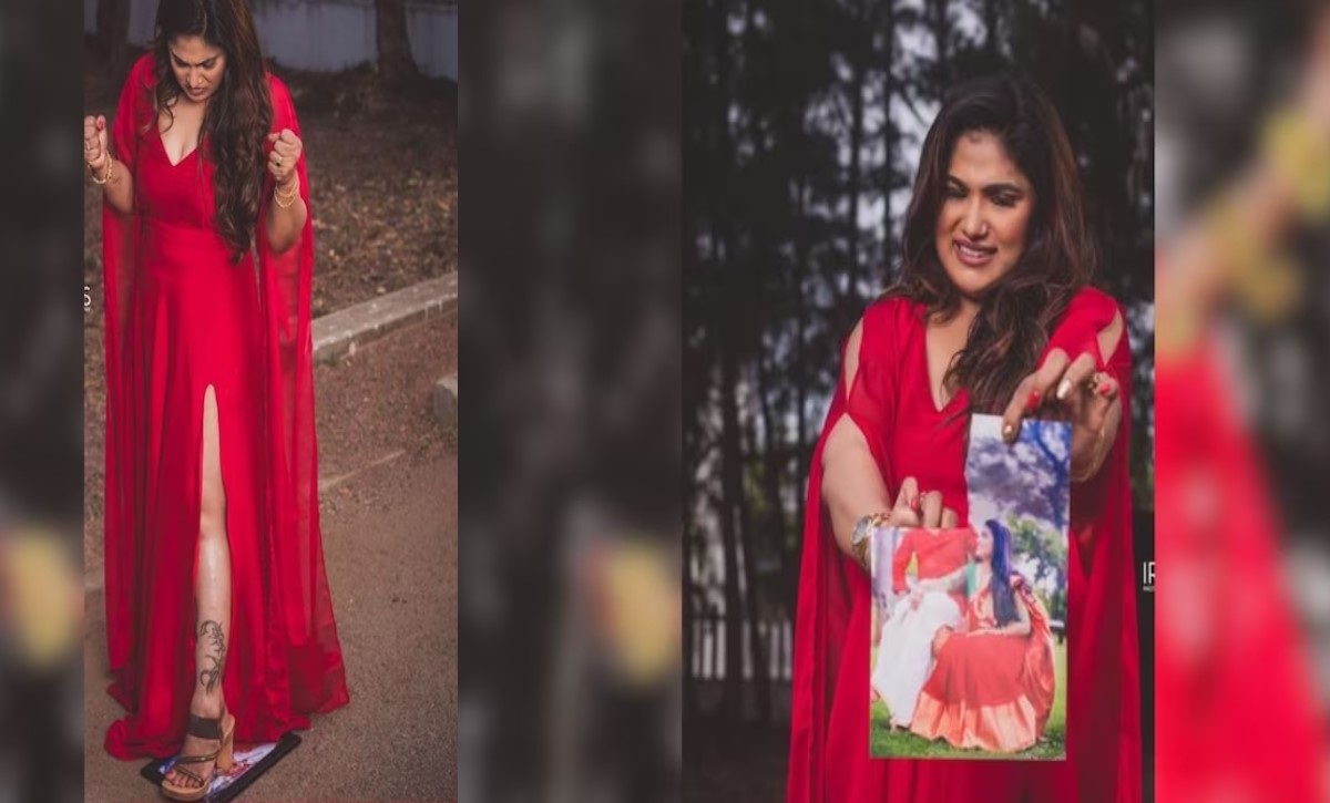 ‘पति की तस्वीर को पैर से कुचला…हाथ में थामा शराब की बोतल’ फेमस एक्ट्रेस ने तलाक के बाद कराया Divorce photoshoot