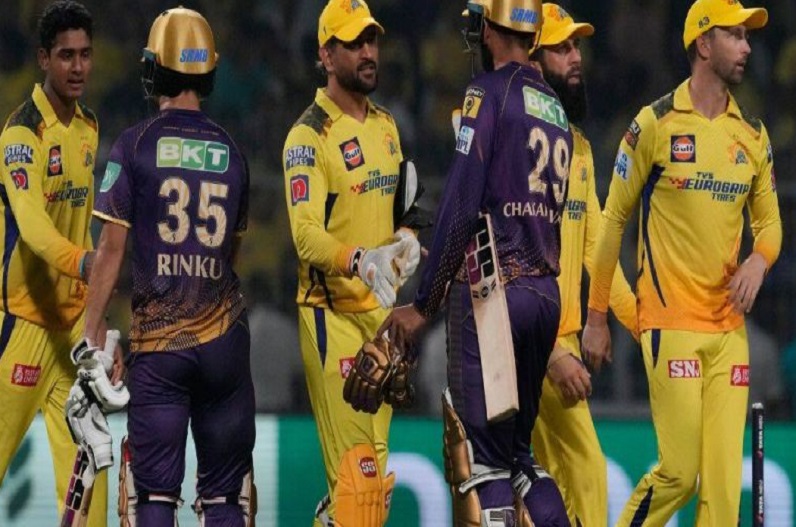 CSK vs KKR: पावरप्ले में चेन्नई को लगा पहला झटका, ऋतुराज गायकवाड 17 रन बनाकर आउट…