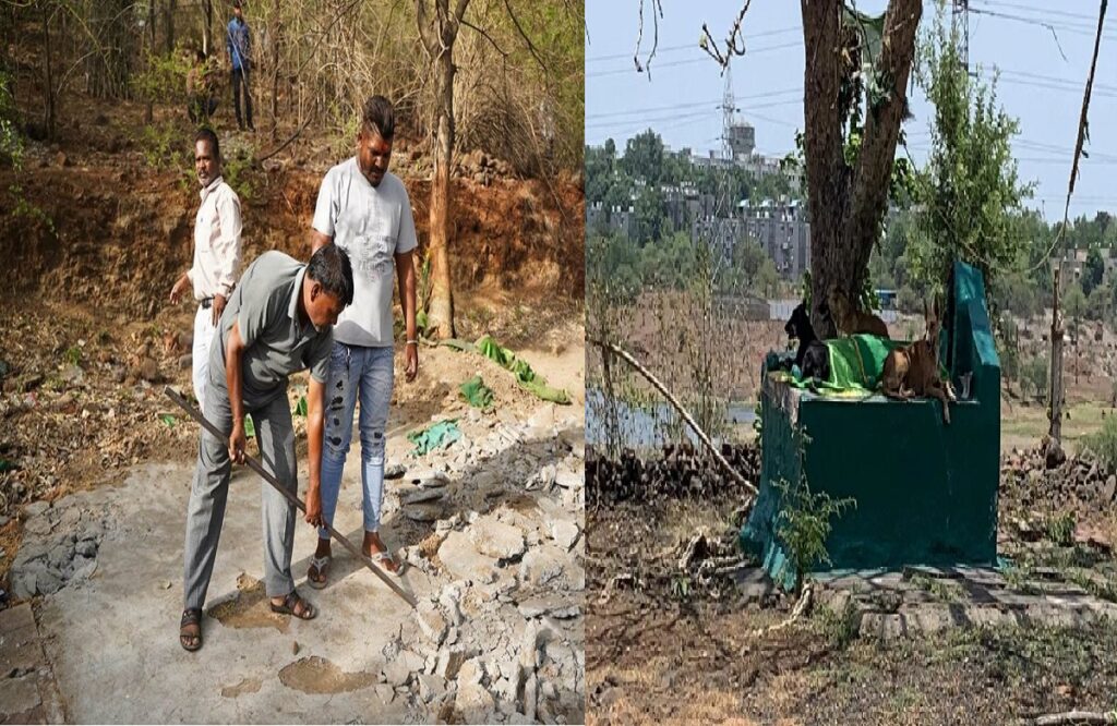 Administration hammer on illegal dargah