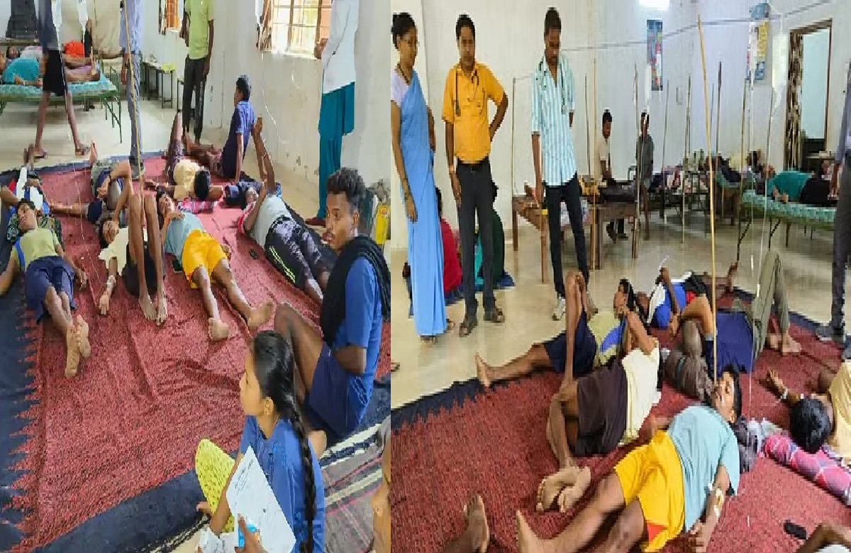 Bijapur news: 13 गांव में फैला डायरिया का प्रकोप, दो दिन में मिले इतने मरीज की अस्पताल में कम पड़ गई जगह