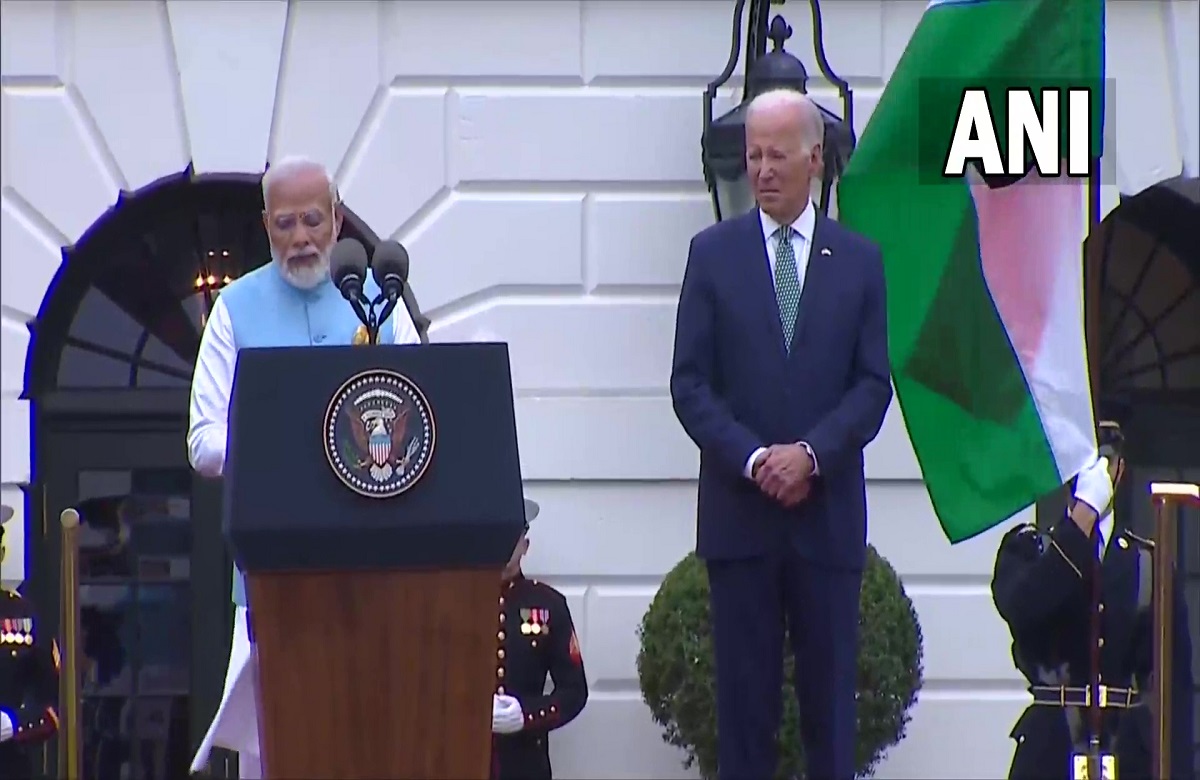PM Modi US Visit : ‘सर्वजन हिताय, सर्वजन सुखाय के मूल सिद्धांत में विश्वास करते हैं भारत और अमेरिका’.. व्हाइट हाउस में बोले पीएम मोदी