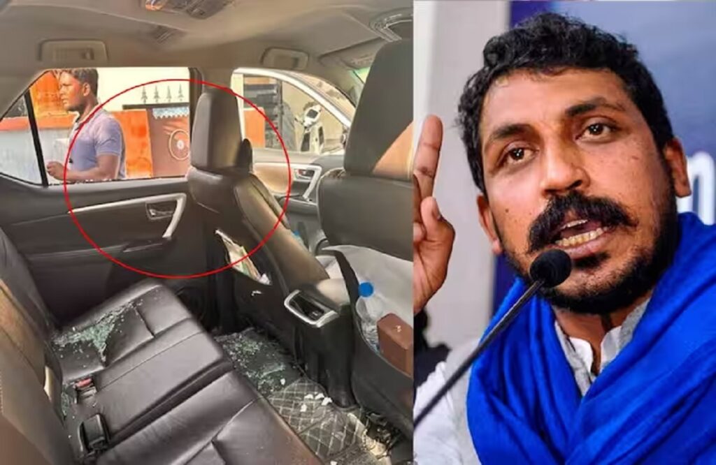 Firing on Chandrashekhar Azad