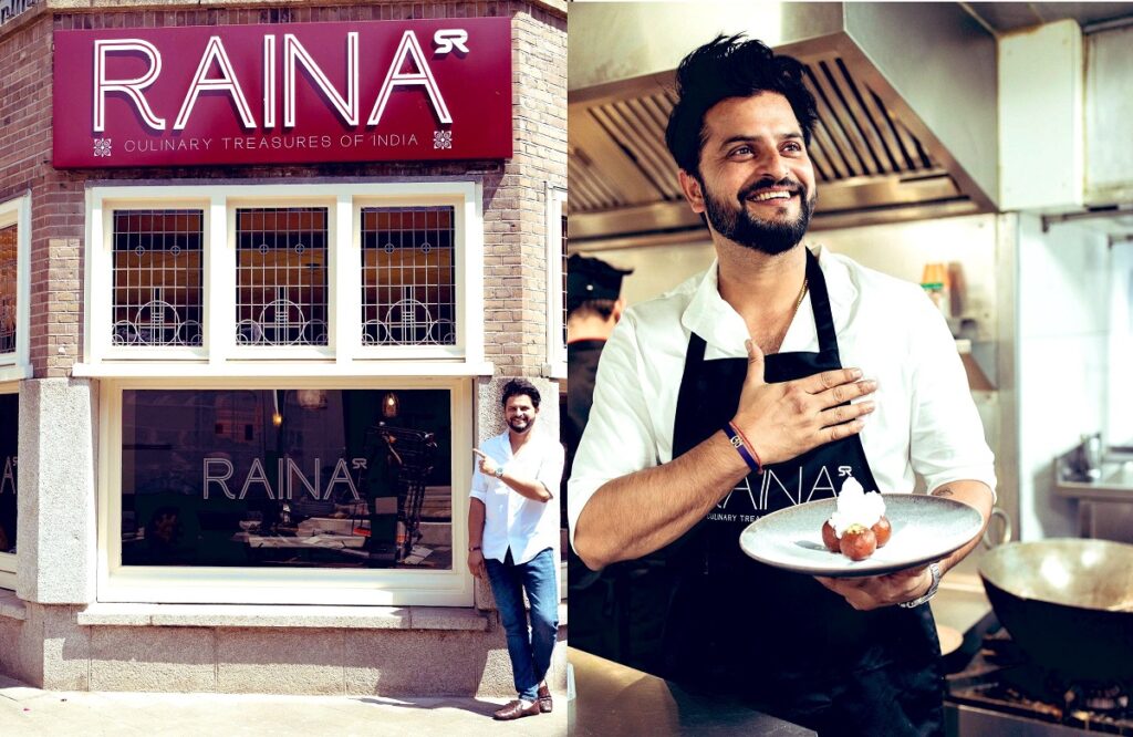 Indian cricketer Suresh Raina opens Indian restaurant