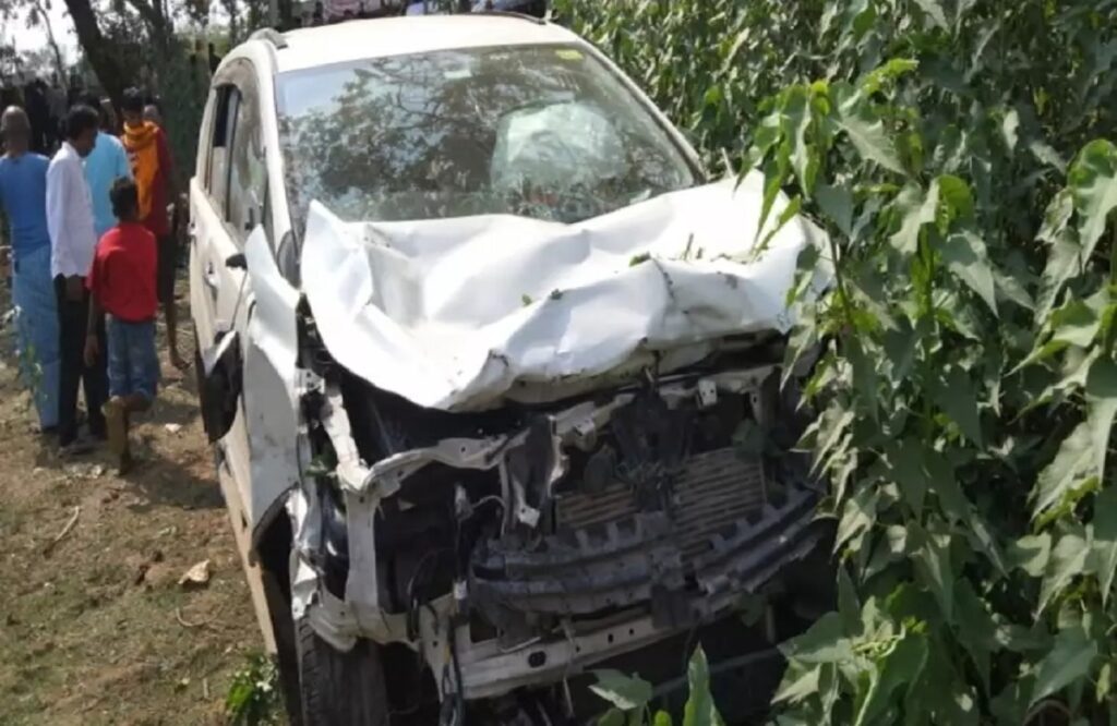 Jharkhand mein Car Accident 4 Killed