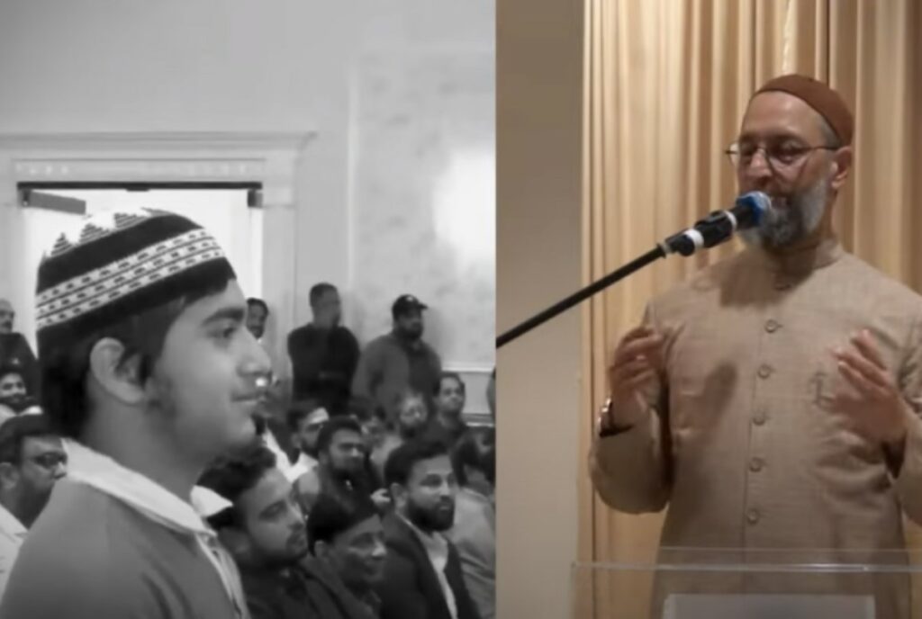 Man Ask to MP Asaduddin Owaisi