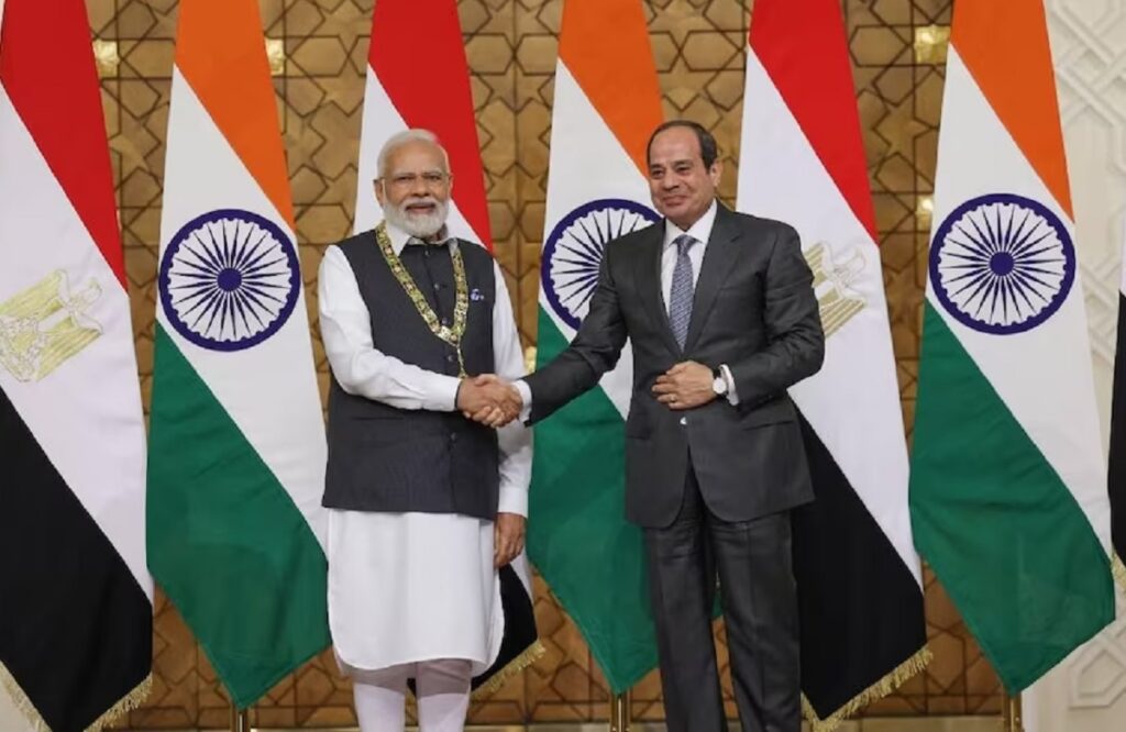 PM Modi honored with Order of Nile