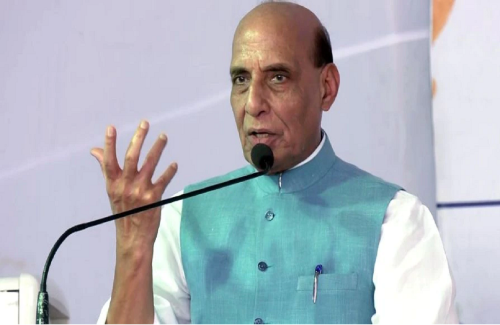 Rajnath Singh's MP visit