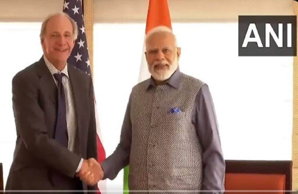 American investor Ray Dalio meets PM Modi