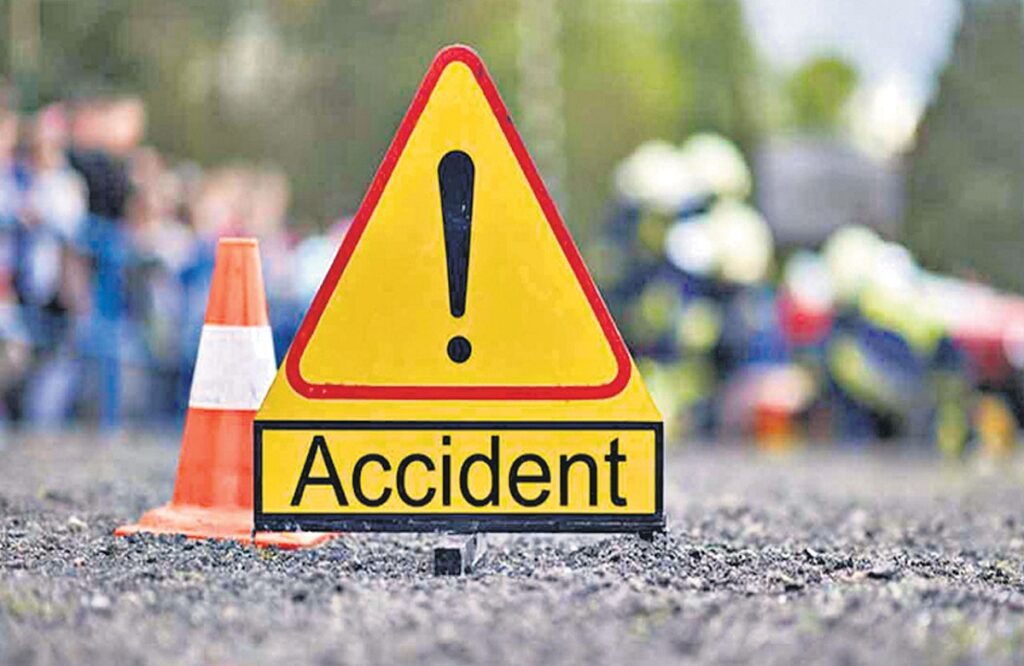 Road accident in jabalpur