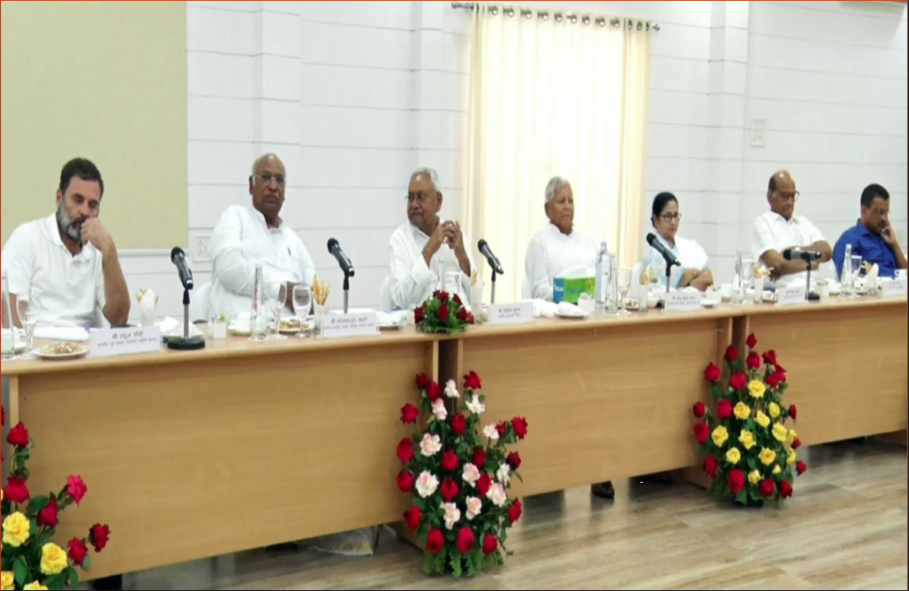 Opposition parties meeting ends in Patna